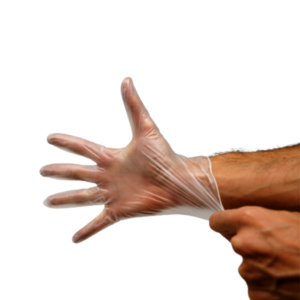 GUANTES VINILO SIN POLVO