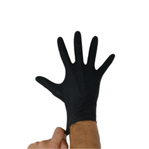 GUANTES NITRILO NEGROS